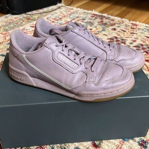 Adidas Continental 80 Lavender/Gum sz 8.5